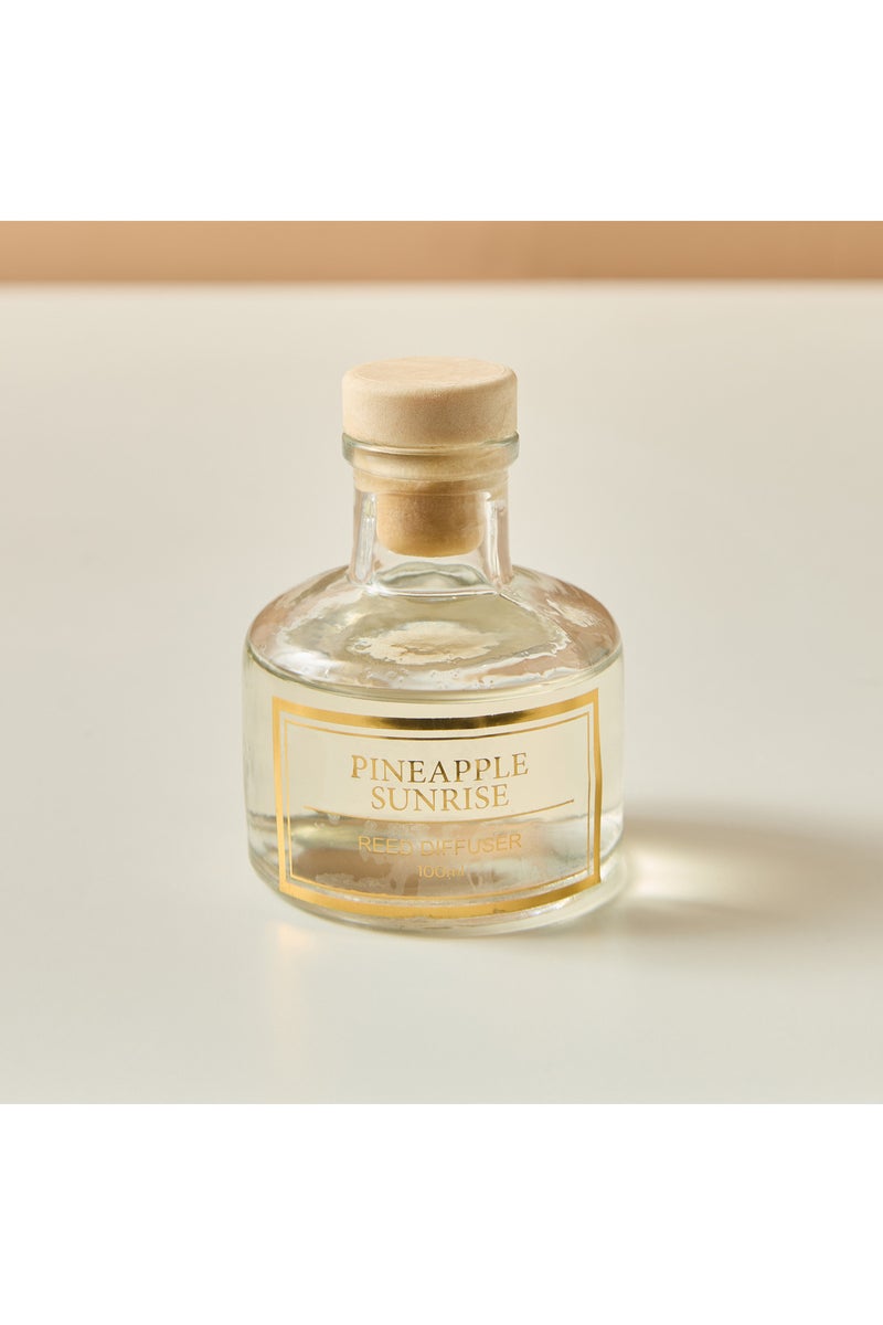 Pineapple Sunrise Reed Diffuser - 100 ml - Image 4